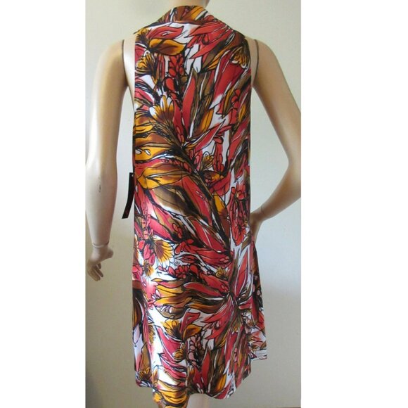 Simon Chang Sleeveless Shift Dress Women's Small New with Tags - Picture 2 of 3